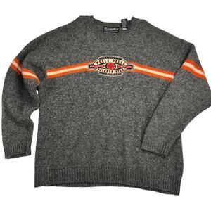 Vintage Pelle Pelle Marc Buchanan Outdoor Gear 100% Wool Sweater Gray Size 3XL